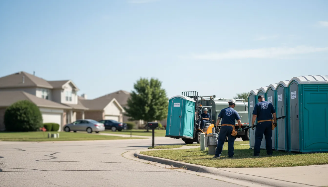 Porta Potty Rental in Media, IL near me